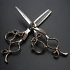 5.5 High-end Hair Stylist Professional Hairdressing Scissors Set Barber Scissor Cut