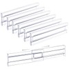 Adjustable Clear Drawer Dividers for Clothing and Utensils – Expandable