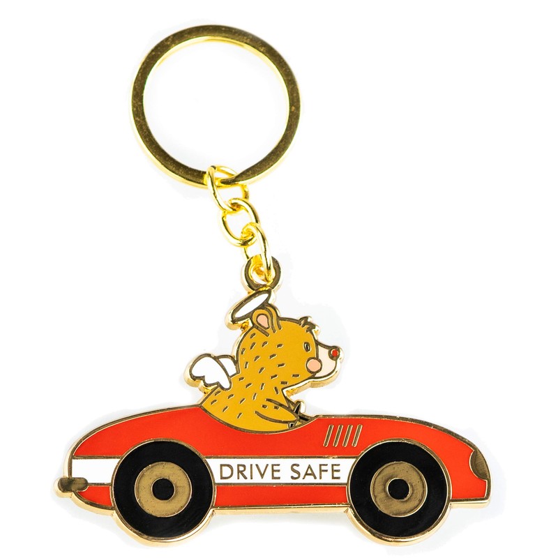 Jungle Empire Fahr Vorsichtig Keyring Bear | Key Chain Drive