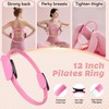 yeklike Pilates Ring Kit for Women - Home Workout Equipment
