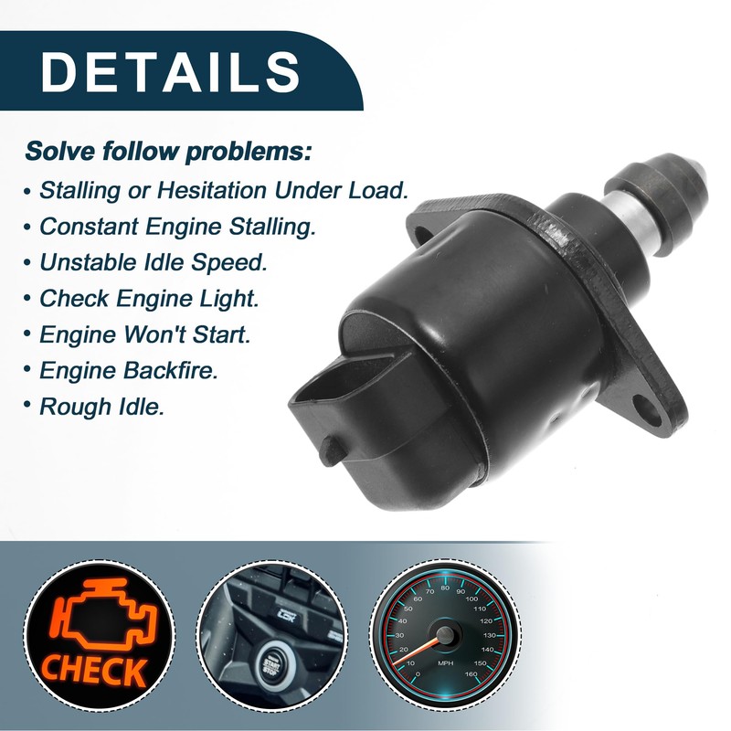 TUCKBOLD Car Idle Air Control Valve for Peugeot 206 2002