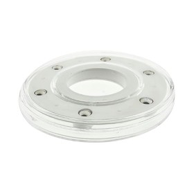 4" Turntable Lazy Susan Clear Plastic Rotating Tray Revolving Base by Marketing Holders
