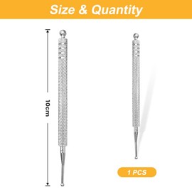 Acupuncture Pen Acupuncture Needles Massage Stick - 1 Piece Acupressure Pen Accessories for Physiotherapy Trigger Point Massager Finger Massage Wand Occupational Therapy Material Length 10cm