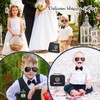Mepase 14 Pcs Ring Wedding Security Set Include Ring Bearer