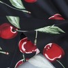 SDIII 4PCS Red Cherry Sheets Set Queen, Soft Microfiber Cherry