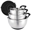Hillbond Stainless Steel Bowls with Lids Set Mixing Bowls with