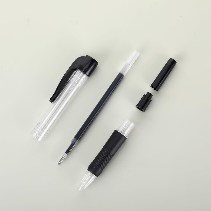 Hauojaus 24 Pack Mini Ballpoint Pens Small Pens Bulk Black
