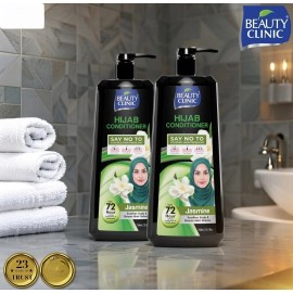 Beauty Clinic HIJAB Conditioner 750ml 25.3oz JASMINE Pack Of 2