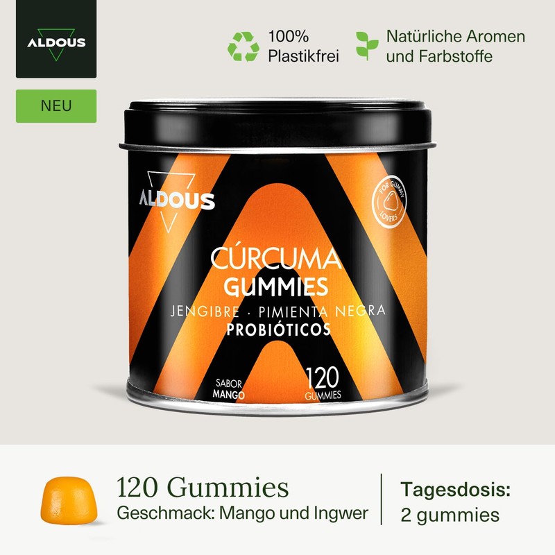 Turmeric with Ginger and Black Pepper + Probiotics - 2500
