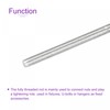 sourcing map 2 Pack M3 x 200mm Fully Threaded Rod