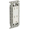 Panasonic WTF15324WK Embedded Earth Terminal Double Outlet with Insulated Frame,