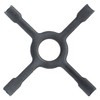 SPARES2GO Universal Gas Hob Ceramic Pan Support Moka Trivet Stand