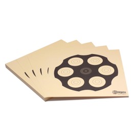 Revolver Target Targets 26 x 26 cm 200 g/m² Pack of 50