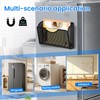 KZWKRG Magnetic File Holder, Magnetic File Folder Holder, No Drilling