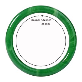 Antiquity Sian Art Good Luck and Light Green Bracelet Bangle - for Comeliness