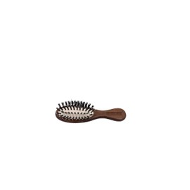 Guenzani small flat oval Boar and Nylon Brush