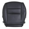 Priprilod Leather Driver Side Bottom Replacement Seat Cover Black Compatible