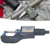 Digital Micrometer 0.00005in/0.001mm Resolution Professional Thickness Measuring Tools 0‑25mm