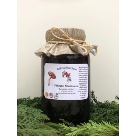 Red Cardinal Store Shiitake Mushroom Tincture Herb Extract Double Extraction - 32 oz, Alcohol-infused