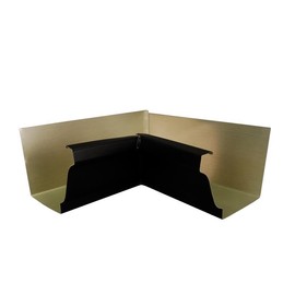 Amerimax 5051563 3.75 x 8.88 x 8.88 in. Black Aluminum K Inside Miter