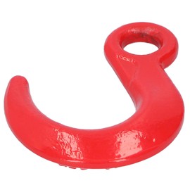 6500lb Lifting Hook with Large Opening, Alloy Steel Crane Hoist Hook for Construction Engineering, Equipment Shifting