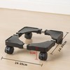 Soporte de Base de Plantas Ajustable, Soporte de Maceta Universal