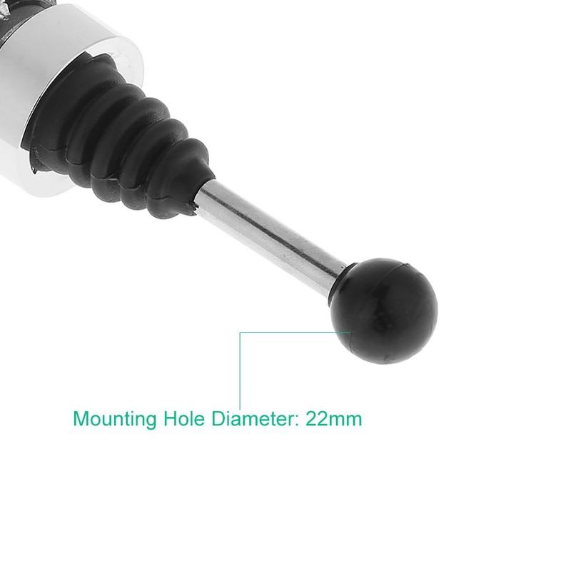 Regun Joystick Switch, 2-Position Momentary 2NO Monolever for Panel Installation