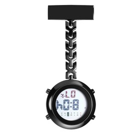 Avaner Nurse Fob Digital Watches: Pin-on Brooch Lapel Hanging Pocket Watch for Doctors Nurses