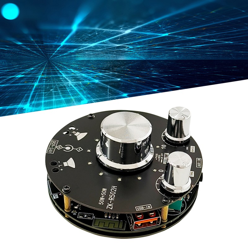 2.1 Channel Power Amplifier Board Stereo Treble Bass Adjustment Bluetooth