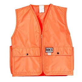 DAN'S Hunting Gear, LLC Kid's Blaze Orange Vest, Made in U.S.A. (Large | 12-14)