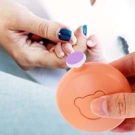 Housoutil Pack of 24 Electric Nail Trimmer Replacement Pads Suitable for Baby Nail Cutter Heads from 12 Months and for Standard Baby Nail Files