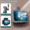 Dayinkes Shower Phone Holder Waterproof, 480° Rotating Adjustable Suction Cup