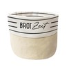 Graphic Workshop Fabric Basket Made of 100% Cotton | Bread