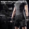 Flintronic Weight Lifting Straps Figure 8, Training Gym Strap with