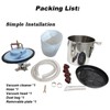 INTBUYING Industrial Pneumatic Vacuum Extractor Wet and Dry for Metal