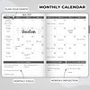 Clever Fox Planner – Undated Weekly & Monthly Planner for