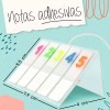 J.H. Company Set 3 Pcs Notas Adhesivas Tipo Post It