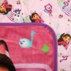 Gabby's Dollhouse Toddler Naptime Blanket with Attached Removable Pillow, 44”x20”