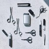KAI KQ1837 Mayu Scissors (with Resin Ring) Titanium Black Eyebrow