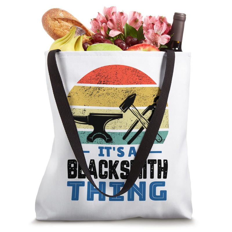 Funny Blacksmithing Blacksmith Tools Tote Bag