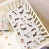 Crib Sheets for Boys Beagle Dog Toddler Baby Girl Sheets