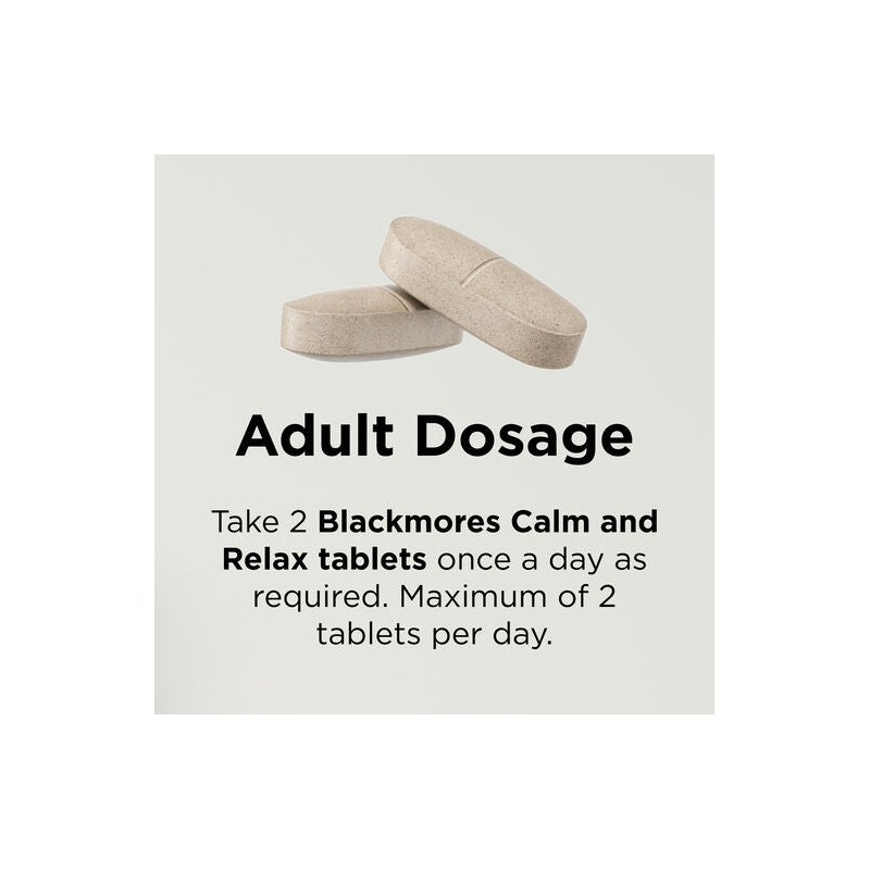 Blackmores Calm & Relax 60 Tablets
