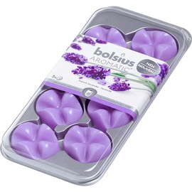8 x Bolsius Creations Aromatic Duftwachs Aroma Wachs Blätter Wax Melts Aroma Melts - Französicher Lavendel