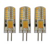 3x G4 LED, 3 watt, warm white, dimmable, 12 V