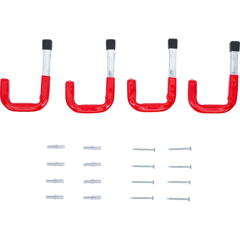 BGS Diy 88314 Wall Hook Set 4 Pieces