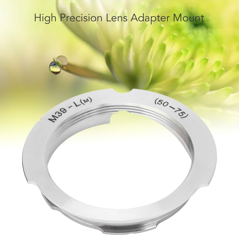 M39‑LM Lens Adapter Ring Aluminium Alloy High Precision Lens Adapter