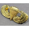 US ARMY GOLD BASIC Parachute PARATROOPER AIRBORNE JUMP WING Military