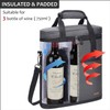 Kato Tirrinia Insulated Wine Bag - 3 Bottles Wine Bag