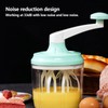 Egg Beater Egg Mixer Coffee Mixer,1200ml Manual Whisk Household Small