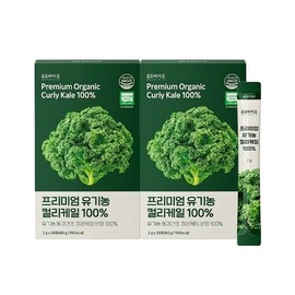 Onyu Bio [Onew Bio] Premium freeze-dried organic curly kale 2 boxes (40 packs) / [온유바이오] 프리미엄 동결건조 유기농 컬리케일 2박스 (40포)